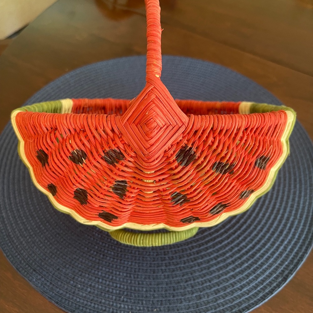 Colorful Watermelon Basket